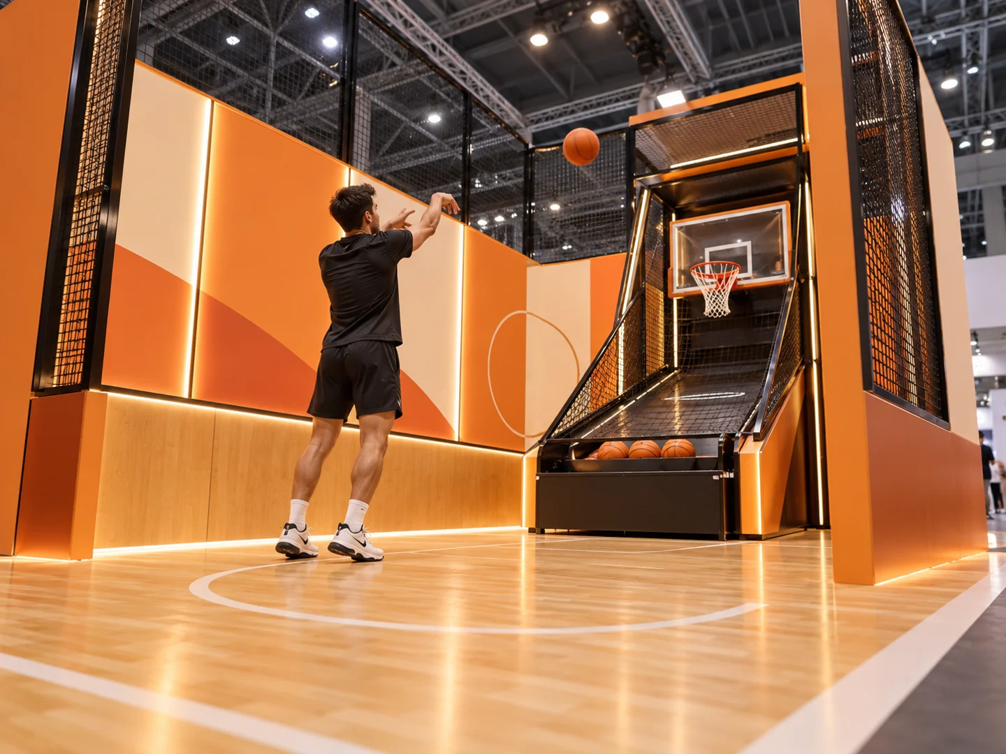 Interactive Basketball Game
