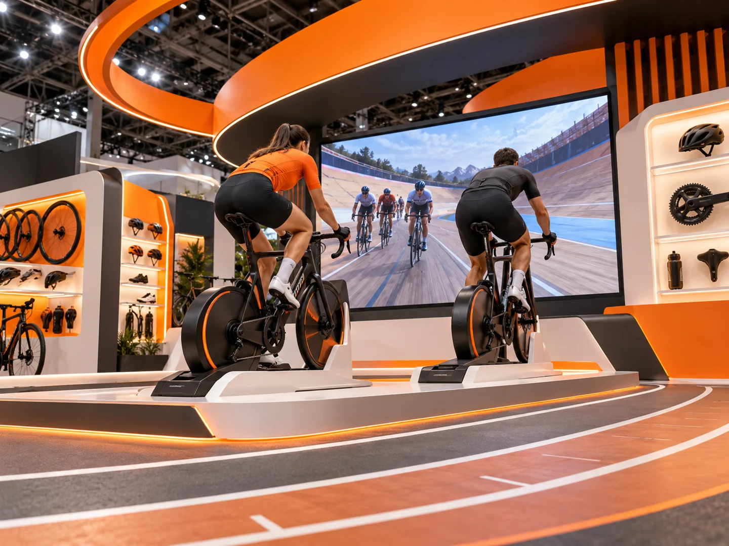 Interactive Cycling Game