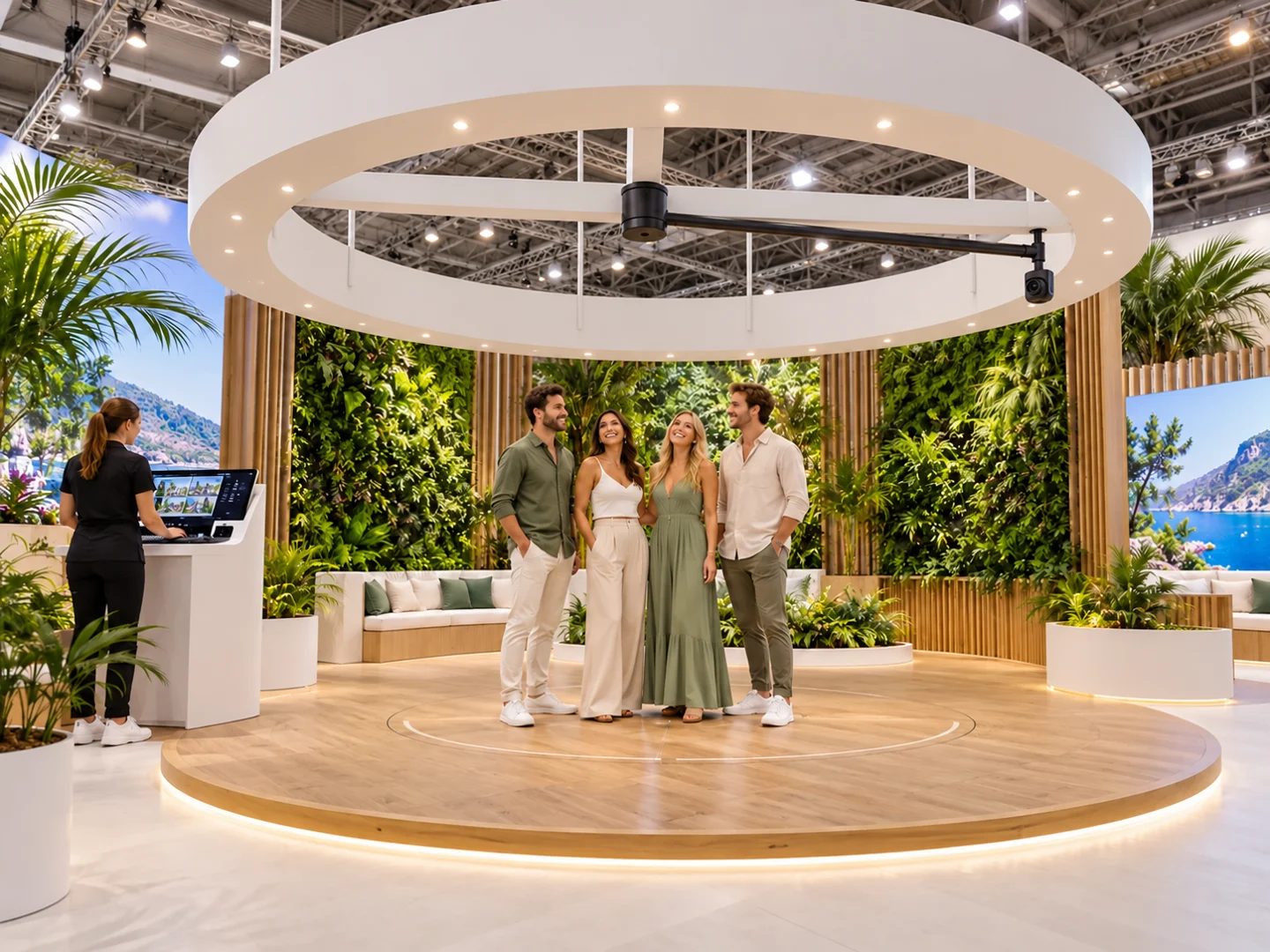 Overhead 360 Video Booth
