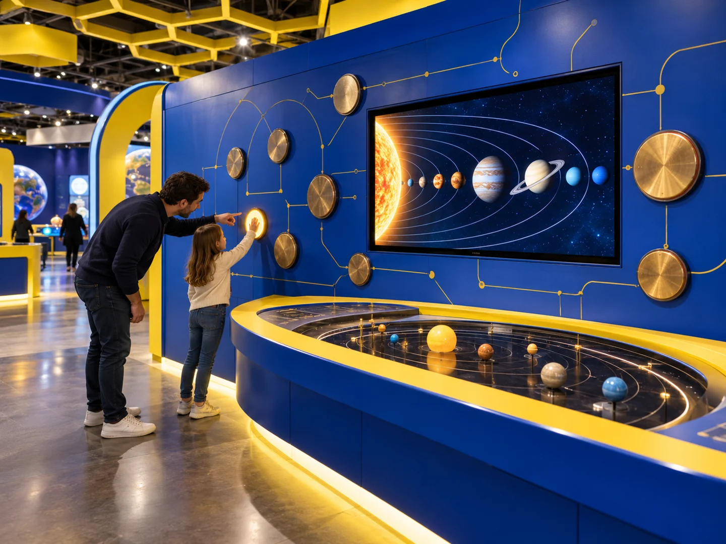 Touch-activated Wall