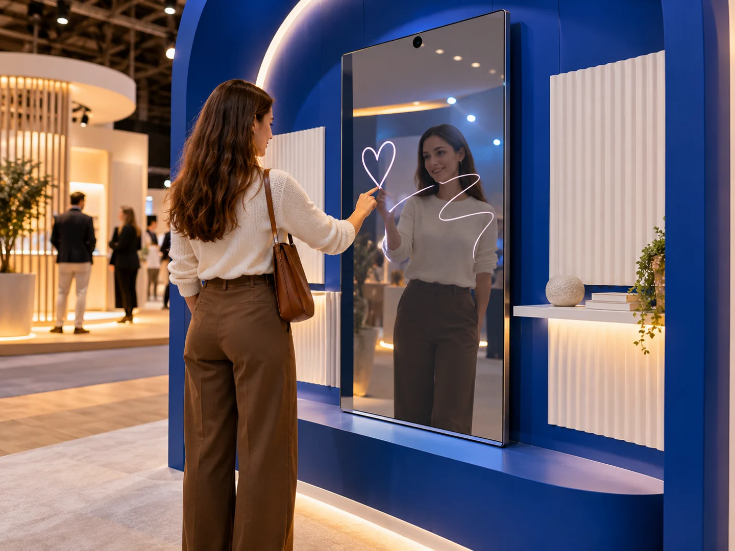 Video Message Mirror